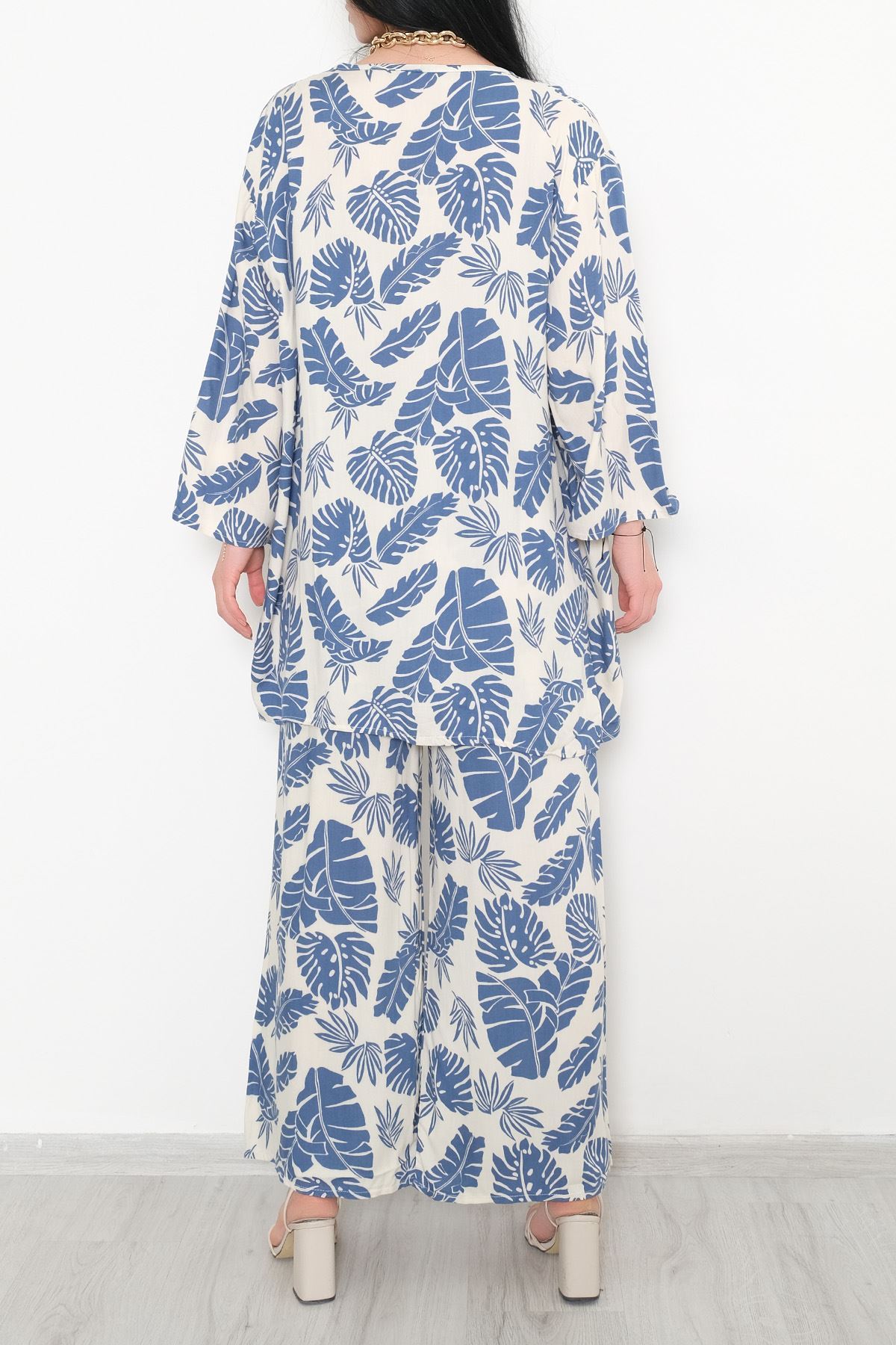 Kimono Takım Beyazmavi - 10553.1095.