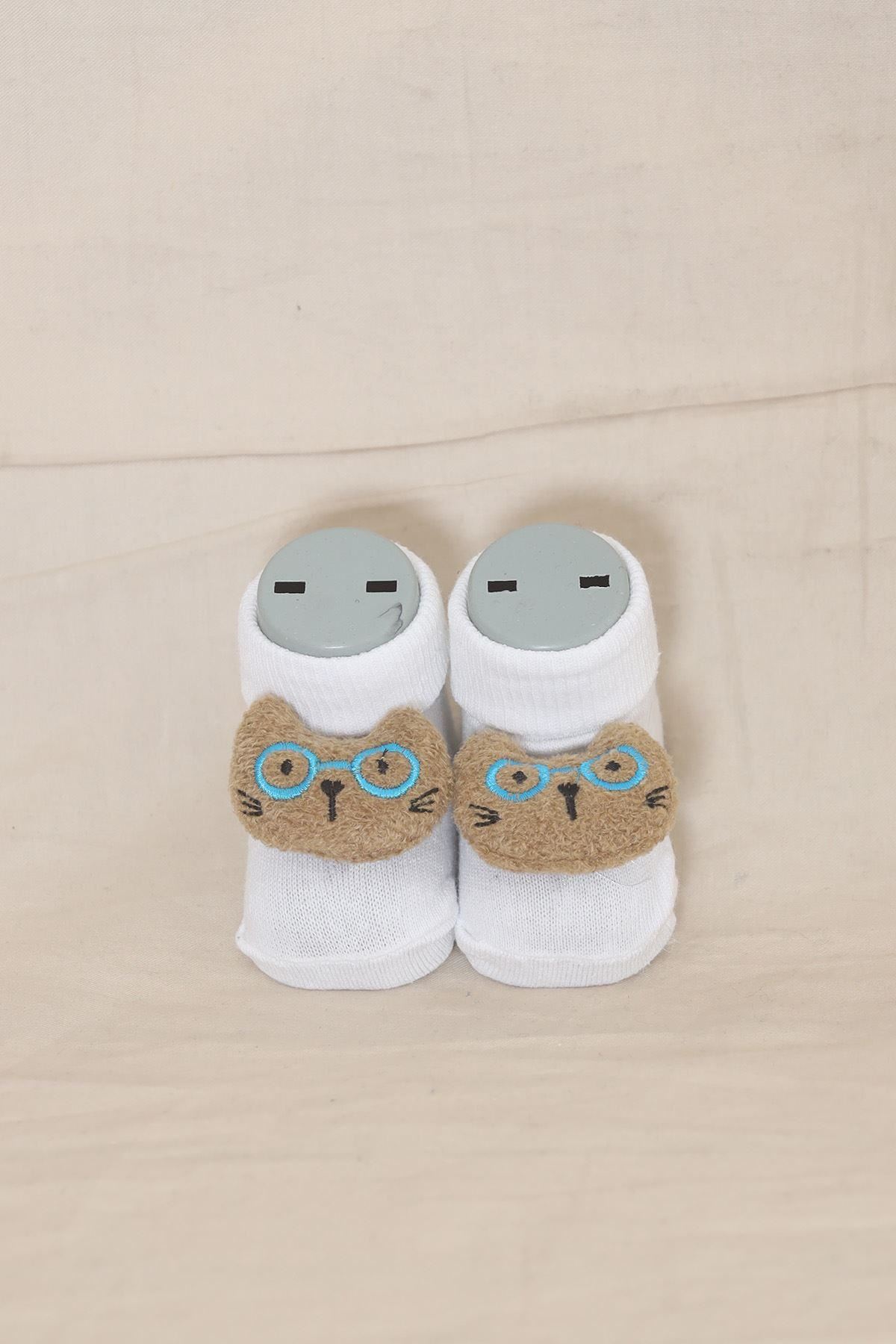 Bebek Çorabı Beyaz1 - 12044.264.