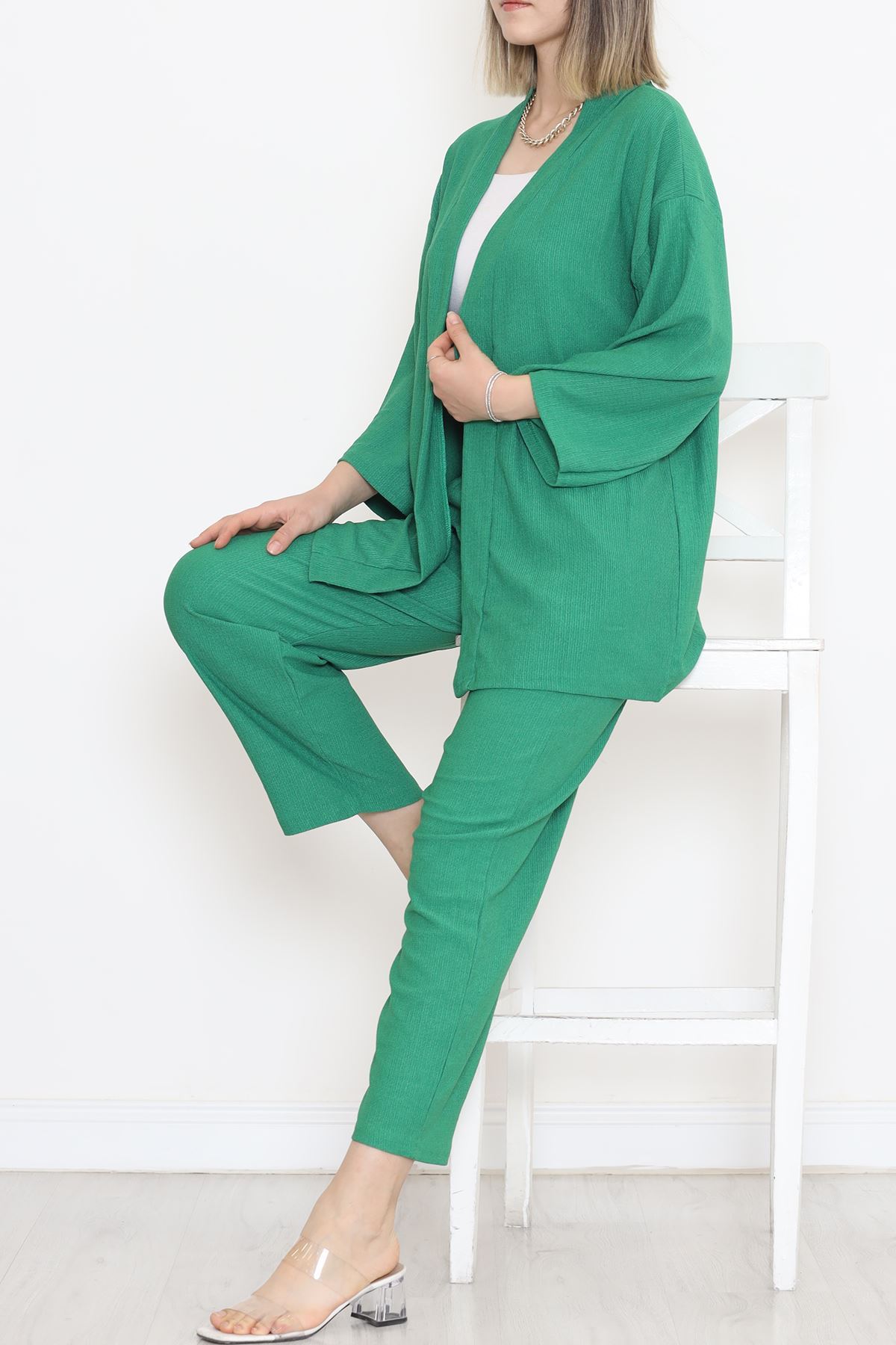 Kimono Takım Yeşil - 12176.1254.
